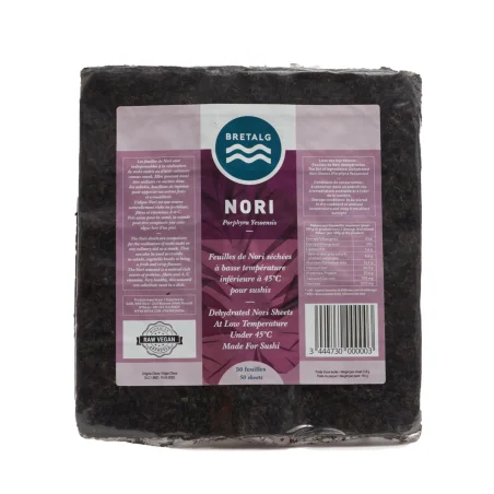 Organic Nori Seaweed Sheets (50 sheets)
