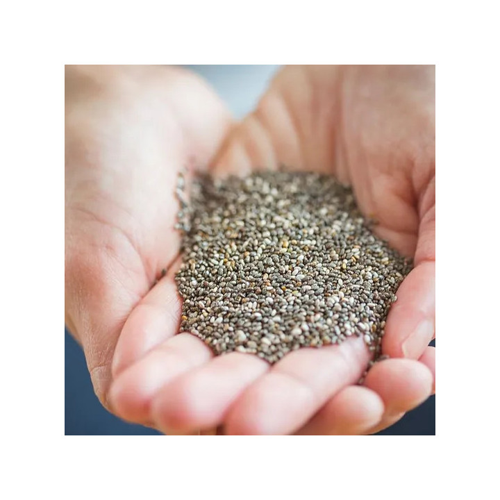 Sementes de chia bio e de comércio justo 400 g | Biovie