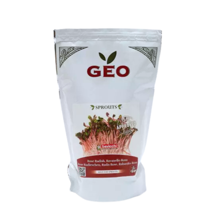 Organic Pink Radish Seeds (for sprouting)