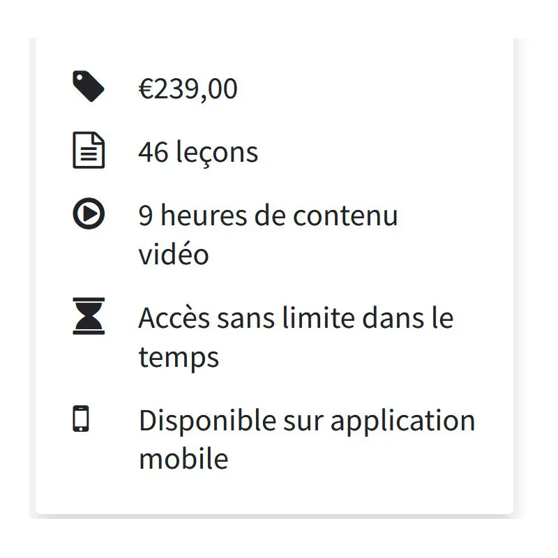 Formation contenu