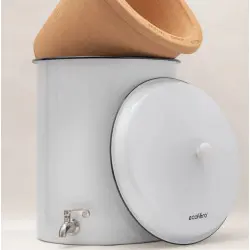 Ecofiltro 5L white: Clay water purifier Ecofiltro 5L white: Clay water purifier