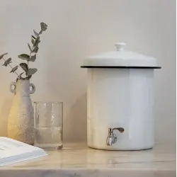 Ecofiltro 5L white: Clay water purifier Ecofiltro 5L white: Clay water purifier