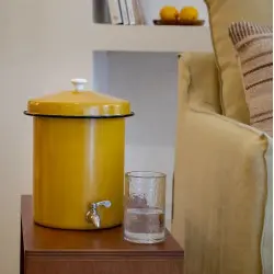 Ecofiltro 5L Gelb: Wasserreiniger aus Ton Ecofiltro 5L Gelb: Wasserreiniger aus Ton
