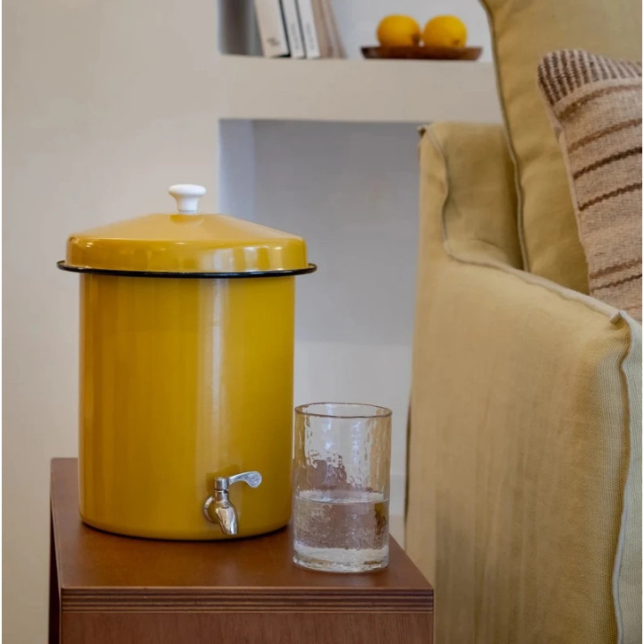 Filtro Ecofiltro 5L Giallo: Purificatore d'acqua in argilla