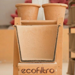 Längsschnitt des Ecofiltro-Filters