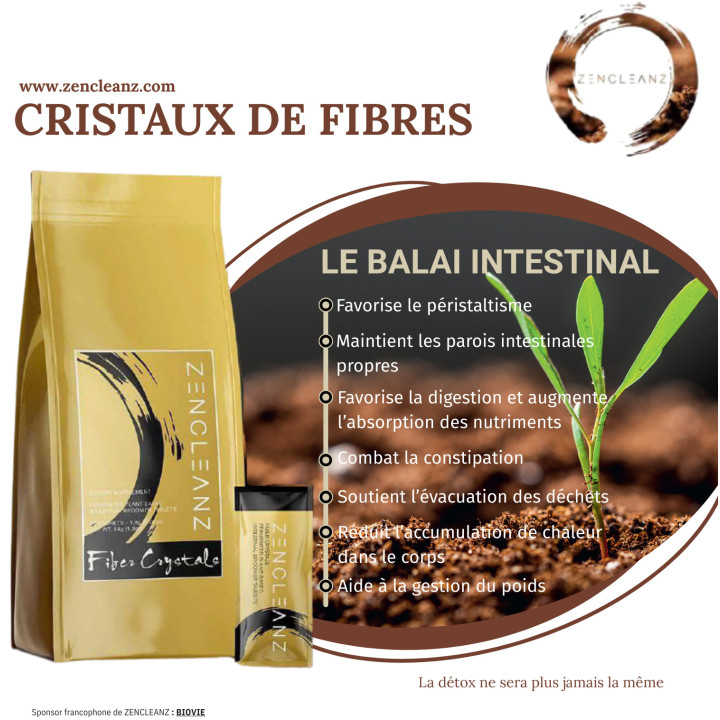 ZenCleanz vezel kristallen: darmtransit | Biovie