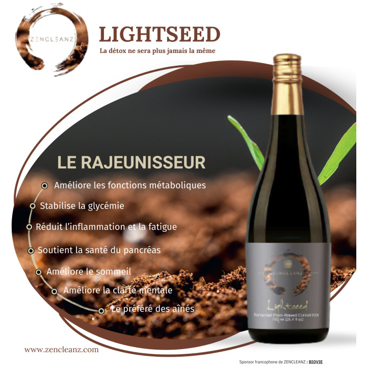 LIGHTSEED ZenCleanz: complesso di enzimi liquidi | Biovie