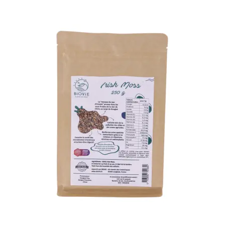 Algue Irish Moss Bio en poudre - 250g