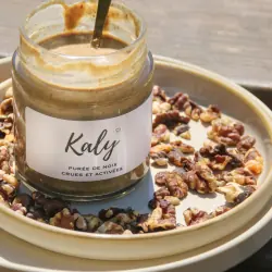 Geactiveerde (voor-gekiemde) cashewnotenpuree