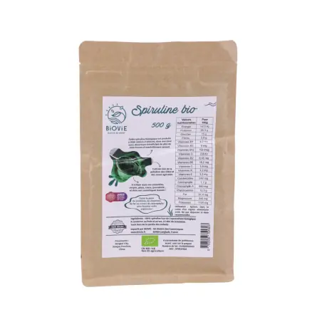 Spirulina em pó Bio - 500 g