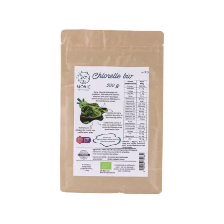 Chlorela em Pó Bio - 500g