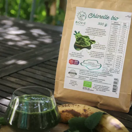 Spirulina w proszku BIO (500 g)