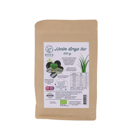 Bio-Gerstegras-Pulver (500 g) Bio-Gerstegras-Pulver (500 g)