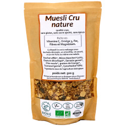 Müsli Roh Natur (Hanf + Bio-Buchweizen)