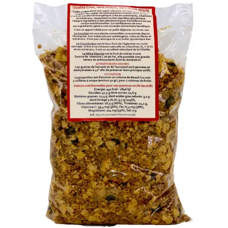 Muesli Cru (Amoras Brancas + Roseira Brava Orgânica)