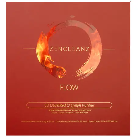 Kit para limpeza do sangue e da linfa - ZenCleanz FLOW