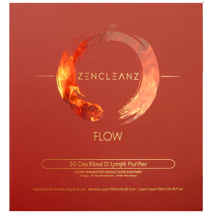 ZenCleanz FLOW – cura enzimatica 30 giorni (sangue, linfa) | Biovie