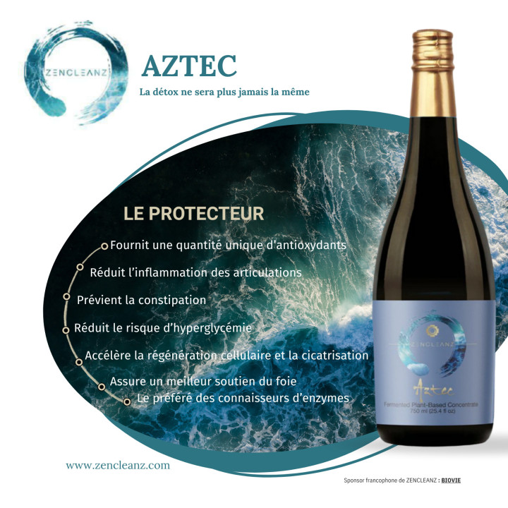 Vloeibare enzymen AZTEC ZenCleanz - Gefermenteerde drank | Biovie