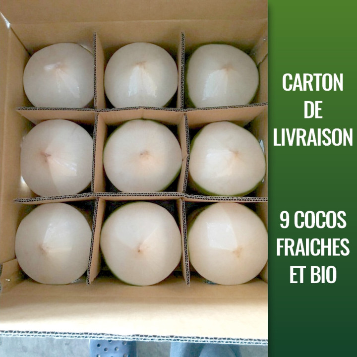 como abrir um coco verde...