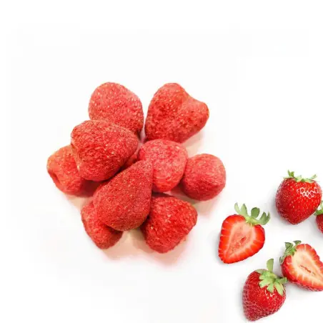 Fresas Liofilizadas Crujientes - Bolsa de 200g para Disfrutar