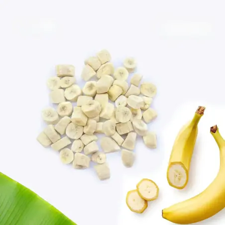 Vriesdroogde bananen - 200g