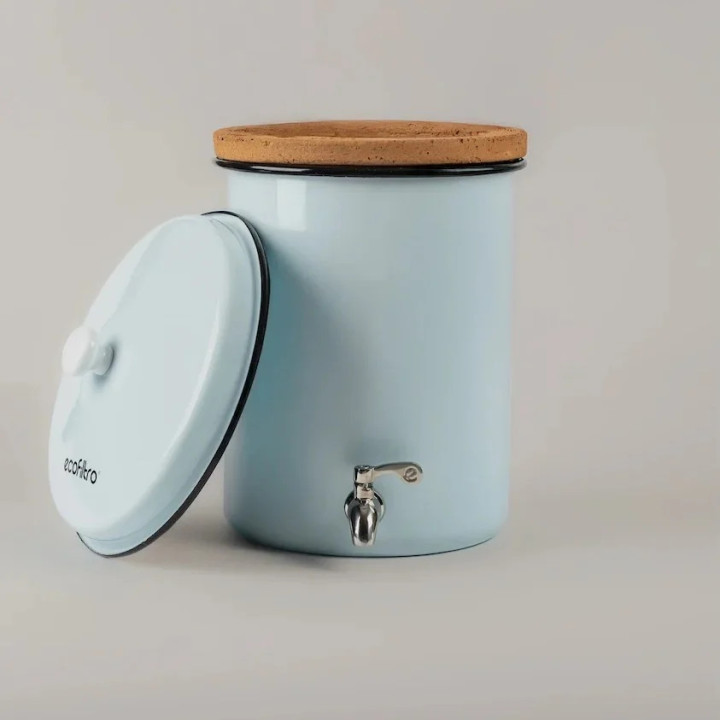 Filtro Ecofiltro 5L Azul claro: Purificador de agua de arcilla