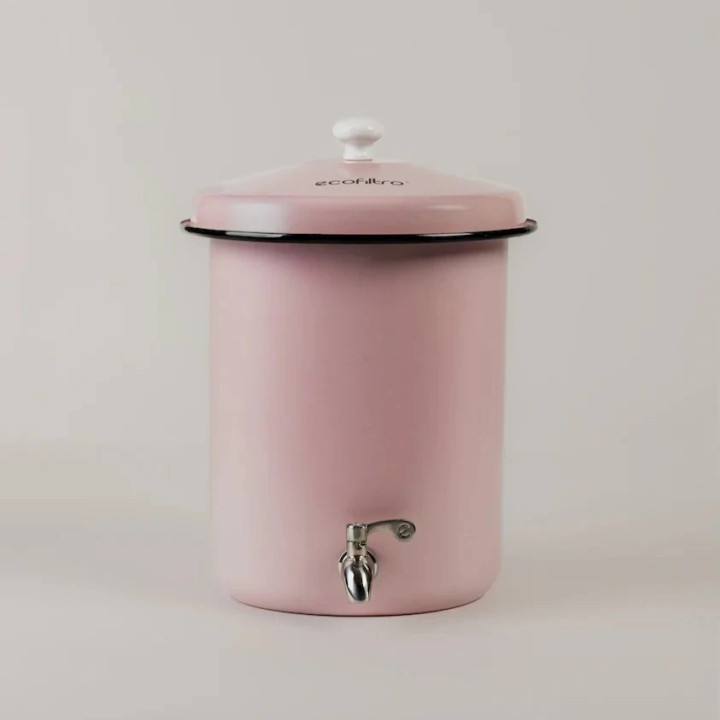 Filtro Ecofiltro 5L Rosa: Purificador de agua de arcilla