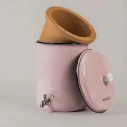 Filtro Ecofiltro 5L Rosa: Purificatore d'acqua in argilla
