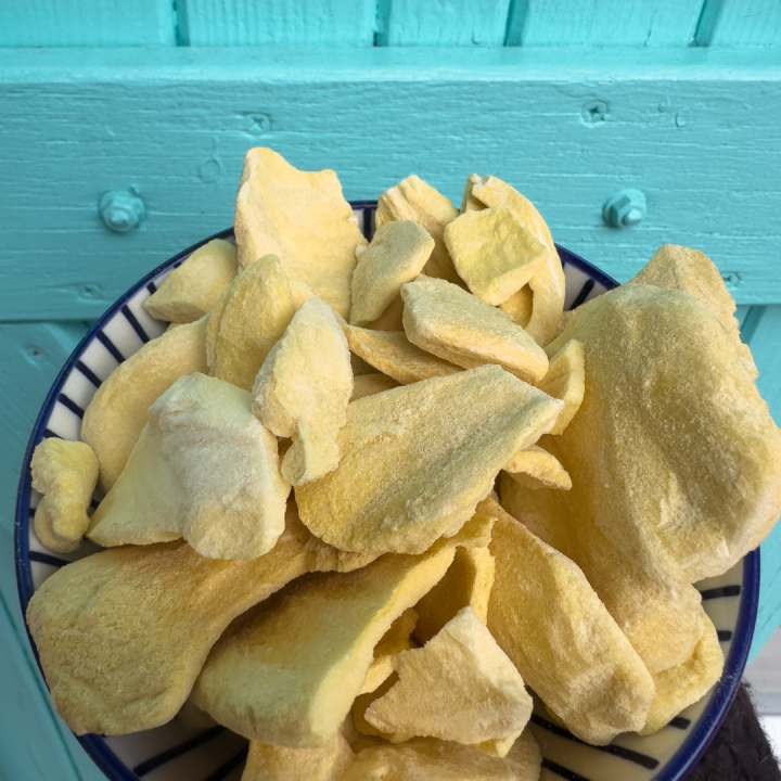 Freeze-dried jackfruit (jackfruit) with no added sugar | Biovie