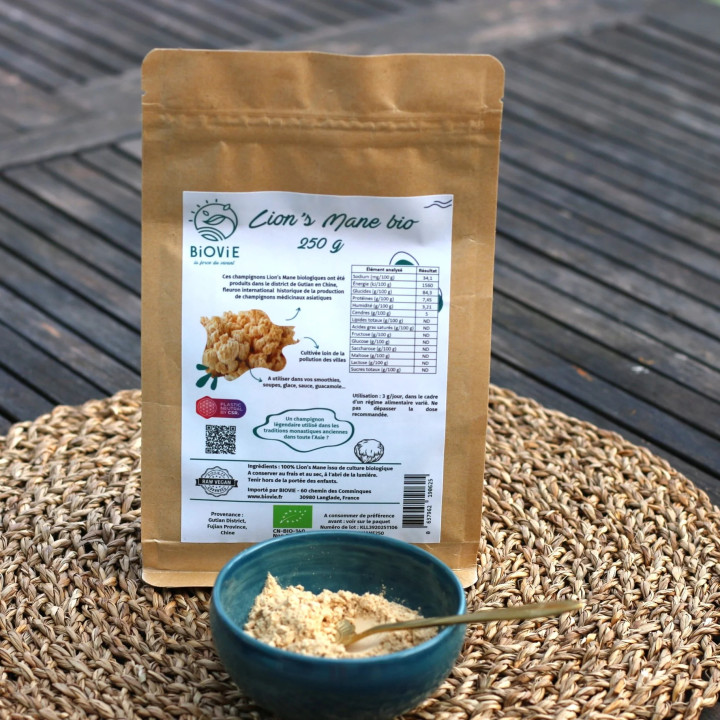 Organic Lion's Mane Powder (250 g)