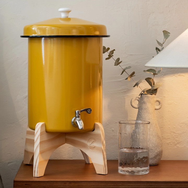 Ecofiltro 5L Yellow: Clay Water Purifier