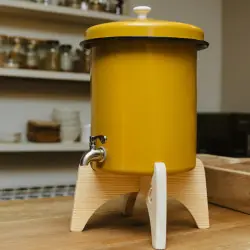 Supporto in legno Ecofiltro 5L: Stabilità e design elegante