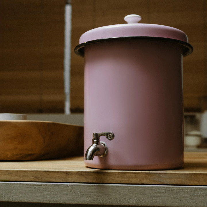 Filtro Ecofiltro 5L Rosa: Purificador de agua de arcilla