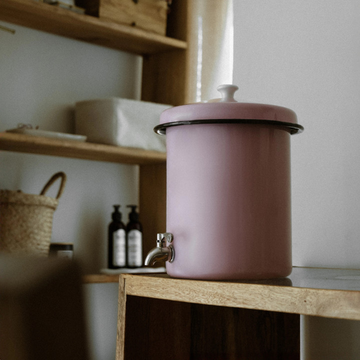 Filtro Ecofiltro 5L Rosa: Purificador de agua de arcilla