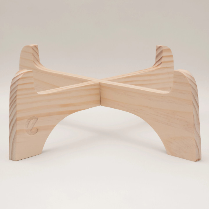 Supporto in legno per Ecofiltro 20L: Base elegante e stabile