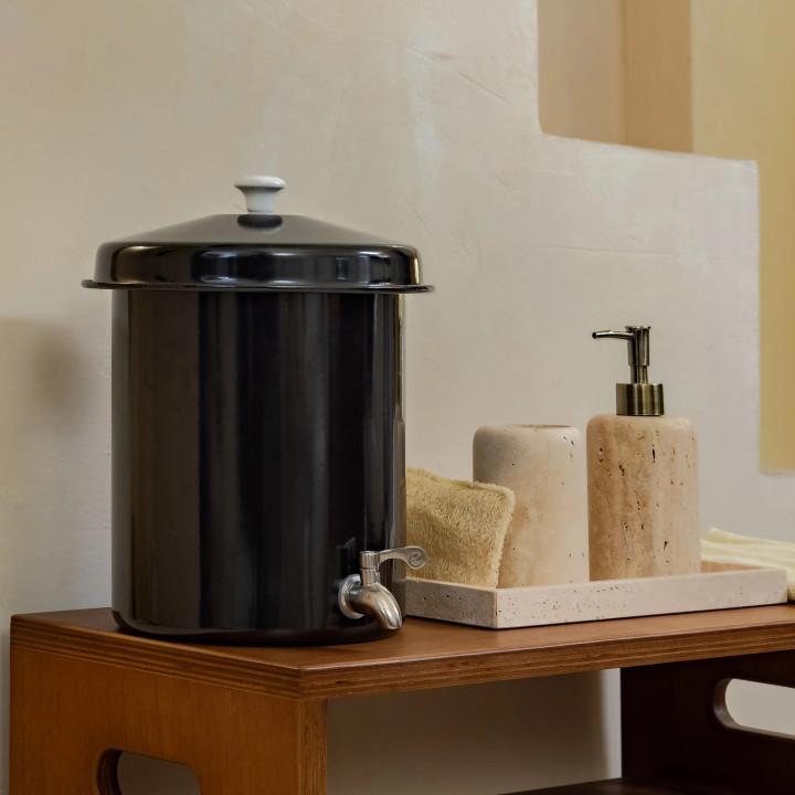 Filtro Ecofiltro 5L Preto: Purificador de água de argila