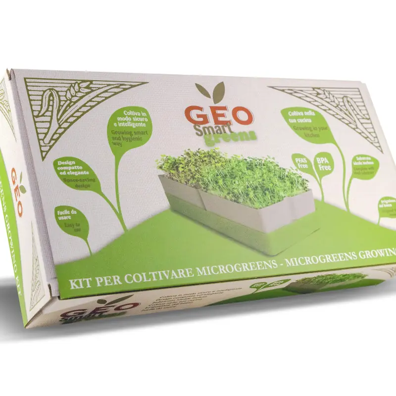 Germoir GEO Smart Greens - Microgroenten Bavicchi | Biovie