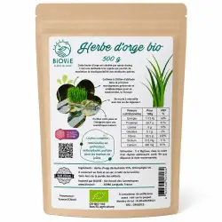 Erba d'orzo biologica in polvere (500 g) Erba d'orzo biologica in polvere (500 g)