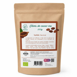 Habas de Cacao Crudas Orgánicas Nacional - No Tostadas | Biovie