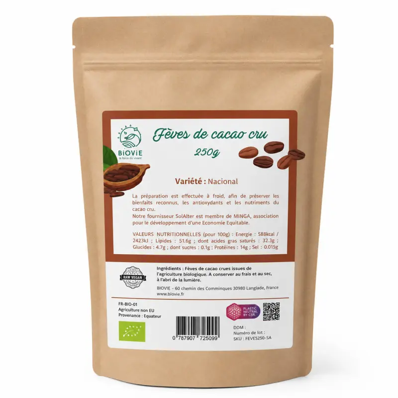 FEVE CACAO PACKSHOT 250G