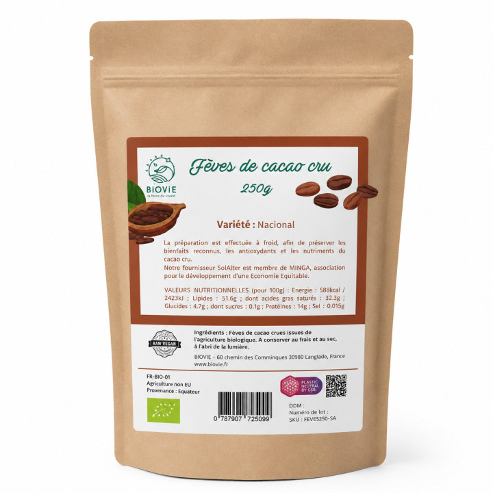FEVE CACAO PACKSHOT 250G
