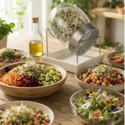 Germoir Geo Jar - Glasgefäß für Bio-Keimsprossen | Biovie Germoir Geo Jar - Glasgefäß für Bio-Keimsprossen | Biovie