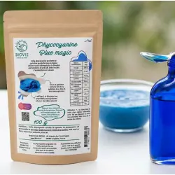 Phycocyanina w proszku BIO - spirulina niebieska 100% czysta | Biovie