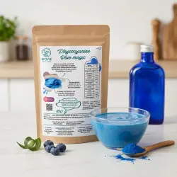 Phycocyanine in poedervorm BIO - 100% pure blauwe spirulina | Biovie
