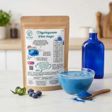 Phycocyanina in polvere BIO - spirulina blu 100% pura | Biovie
