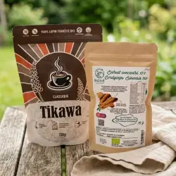Pack Tikawa Vitalität - Lupinenkaffee + Bio Cordyceps | Biovie
