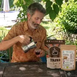 Tikawa Focus Pack - Lupin Coffee + Organic Lion's Mane | Biovie