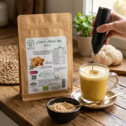 Lion's Mane poeder bio 250 g – vitale paddenstoel | Biovie