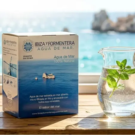 Plazma morska hipertoniczna 3 L (Bag-in-Box) - Woda morska z Ibizy | Biovie