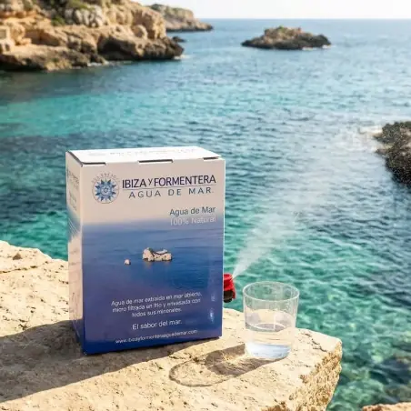 Plasma marin hypertonique 3 L (Bag-in-Box) - Eau de mer d'Ibiza | Biovie